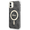 Guess GUHMN61H4STK iPhone 11 6.1"czarny/black hardcase 4G MagSafe