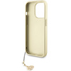 Guess GUHCP15LGF4GGR iPhone 15 Pro 6.1" szary/grey hardcase 4G Charms Collection