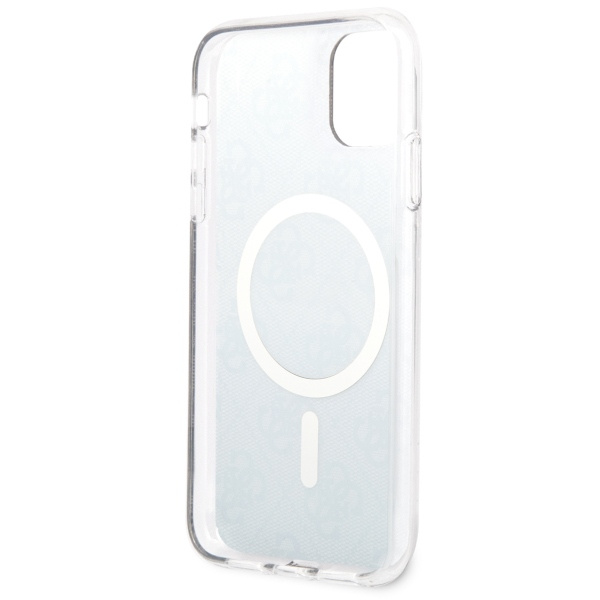 Guess GUHMN61H4STK iPhone 11 6.1"czarny/black hardcase 4G MagSafe
