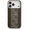 Etui Guess 4G Stripe MagSafe do iPhone   17 Pro Max brązowy