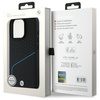 BMW BMHMP16X23RDCLK iPhone 16 Pro Max      6.9" czarny/black hardcase Sign Leather Textured And Line MagSafe