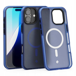 Spacecase Etui Hybrid Fusion Mag iPhone 16 Plus dark blue