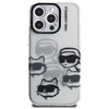 Etui Karl Lagerfeld IML Multi K&C Head   Pattern do iPhone 16 Pro Max przezroczysty