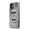 KARL LAGERFELD KLHCN61KCGLSL IPHONE 11 / XR 6.1 "HARDCASE SILVER / SILVER GLITTER KARL & CHOUPETTE