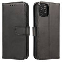 MAGNET CASE ELEGANT CASE CASE COVER WITH A FLAP AND STAND FUNCTION FOR MOTOROLA MOTO G POWER 2022 BLACK