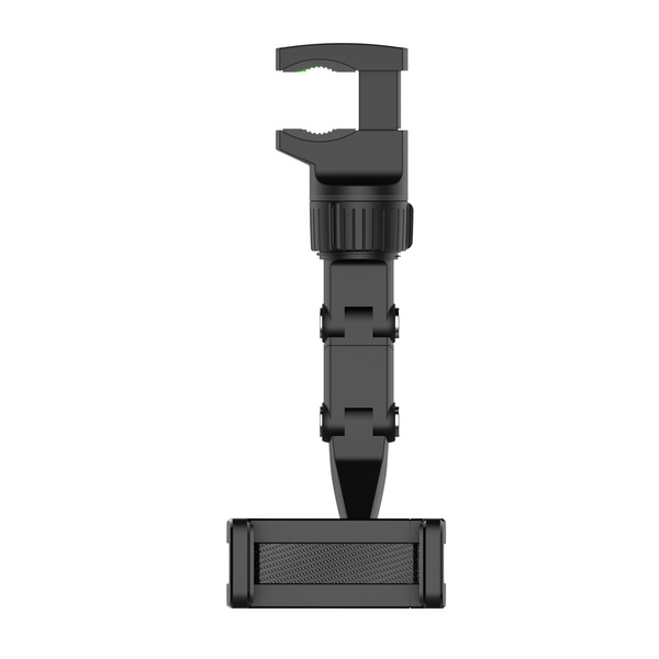 ADJUSTABLE HANDLE FOR A BLACK SMARTPHONE CAR MIRROR