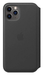 APPLE LEATHER FOLIO CASE MX062ZM/A IPHONE 11 PRO BLACK ORIGINAL SEAL