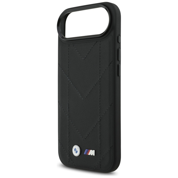 Etui BMW M Quilted Logo MagSafe do       iPhone 17 Air czarny