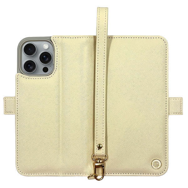 ZUCK BEAR GAVIN FOLIO IPHONE 16 PRO BEIGE
