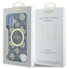 Guess GUHMP16SH4PYEEB iPhone 166.1" niebieski/blue hardcase IML Peony On 4G Background MagSafe