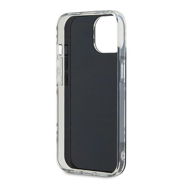 DKNY DKHCP15SHDLCEK iPhone 15 / 14 / 136.1" czarny/black hardcase IML Checkered Mono Pattern