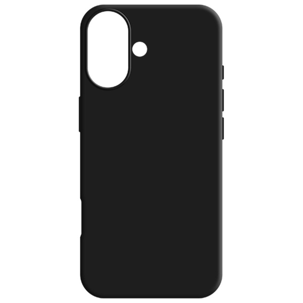 Etui 3MK Silicone Case do Apple iPhone   17 czarny
