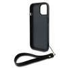 DKNY DKHCP15SPBSWSK iPhone 15 / 14 /136.1" czarny/black hardcase Wrist Strap Stock Logo