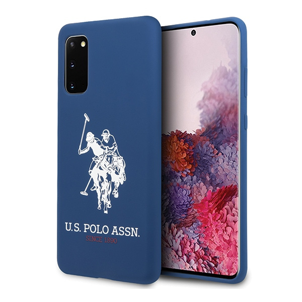 US POLO USHCS62SLHRNV S20 G980 GRANATOWY/NAVY SILICONE COLLECTION