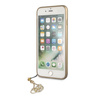 Guess GUHCPXGF4GGR iPhone X/Xs grey/szary hard case 4G Charms Collection