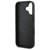 Guess GUHMP16SPGPYSK iPhone 16 6.1" czarny/black hardcase Peony Script MagSafe
