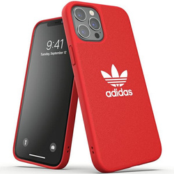 Adidas Moulded Case Canvas iPhone 12 Pro Max czerwony/red 42270