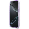 Etui Guess IML Flower & Tonal Circle     MagSafe do iPhone 17 Pro fioletowy