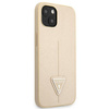Guess GUHCP13SPSATLE iPhone 13 mini5,4" beżowy/beige hardcase SaffianoTriangle Logo
