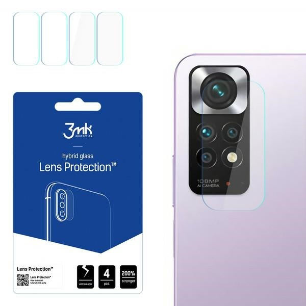 Szkło na aparat 3mk Lens Protection™ hybrydowe na Xiaomi Redmi Note 11s 4G
