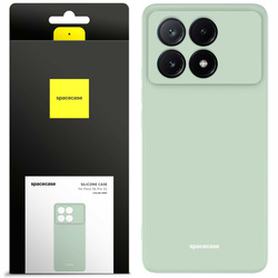 Spacecase Etui Silicone Case Poco X6 Pro 5G mint
