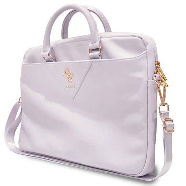 Guess Torba GUCB15ZPGSTEGU 16"fioletowy/purple Triangle 4G