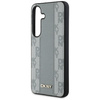 Etui DKNY Leather Checkered Pattern      MagSafe do Samsung Galaxy S25 taupe