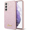 Guess GUHCS24SHGGSHP S24 S921różowy/pink hardcase Glitter Script