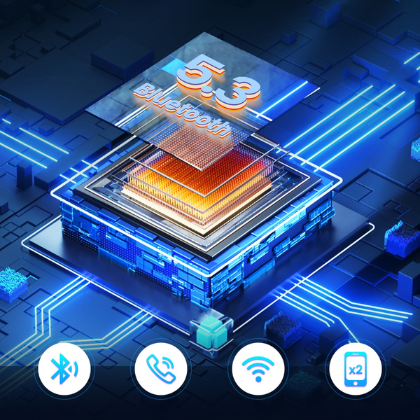 JOYROOM CAR BLUETOOTH 5.3 TRANSMITTER AND HANDS-FREE KIT FOR AUX 3.5MM MINI JACK PORT (JR-CB1)