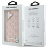 Karl Lagerfeld KLHMP16SPKHPORPP iPhone 16 6.1" różowy/pink hardcase Hot Stamp Magsafe