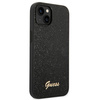 Guess GUHCP14MHGGSHK iPhone 14 Plus / 15 Plus 6.7" czarny/black hard case Glitter Script