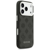 Etui Guess Peony Hot Stamp Script        MagSafe do iPhone 17 Pro czarny