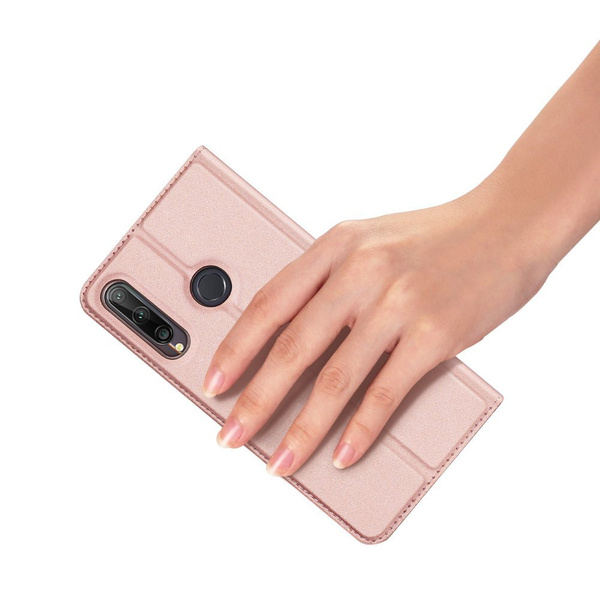 DUX DUCIS SKIN PRO BOOKCASE TYPE CASE FOR HUAWEI P40 LITE E PINK