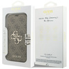 Etui Guess Book 4G Metal Logo do iPhone  17 Pro brązowy