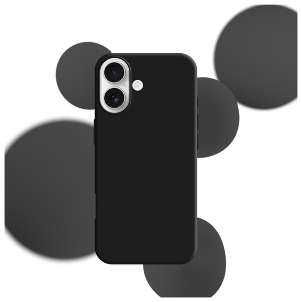 Etui 3MK Silicone Case do Apple iPhone   17 czarny