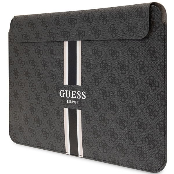 Guess Sleeve GUCS16P4RPSK 16" czarny/black 4G Printed Stripes