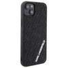 Etui Karl Lagerfeld 3D Rubber Multi Logo na iPhone 15 Plus - czarne