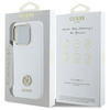 Guess GUHCP16XM4DGPH iPhone 16 Pro Max   6.9" biały/white hardcase Silicone Logo Strass 4G