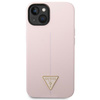 Guess GUHCP14MSLTGU iPhone 14 Plus/ 15 Plus 6.7" fioletowy/purple hardcase Silicone Triangle