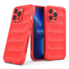MAGIC SHIELD CASE CASE FOR IPHONE 13 PRO FLEXIBLE ARMORED COVER RED