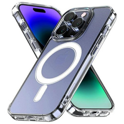 MERCURY ETUI MAGSAFE JELHARD IPHONE 14 PLUS / 15 PLUS 6,7" TRANSPARENT