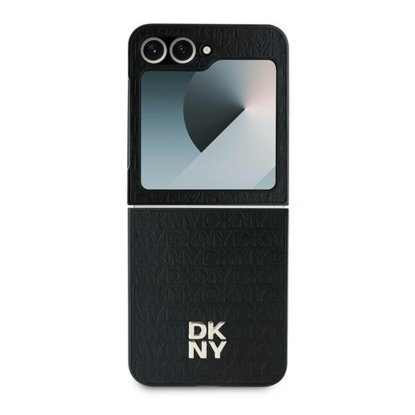 DKNY DKHCZF6PSHRPSK Z Flip6 F741czarny/black Repeat Pattern Stack Logo