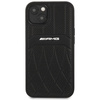 AMG AMHCP13MOSDBK IPHONE 13/14/15 6.1 "BLACK / BLACK HARDCASE LEATHER CURVED LINES