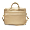 Guess Torba GUCB15PUSASLG 16"złoty/gold Saffiano Script
