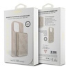 Zestaw Guess GUBPM5P14L4GEMGP iPhone14 Pro 6.1" hardcase + Powerbank 5000mAh MagSafe różowy/pink 4G Metal Logo