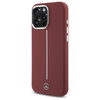 Mercedes MEHMP16X23SUMSR iPhone 16 Pro    Max 6.9" czerwony/red hardcase Silicone White Stripe MagSafe