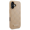 Karl Lagerfeld KLHMP16SPKHPORPE iPhone 16 6.1" beżowy/beige hardcase Hot Stamp Magsafe