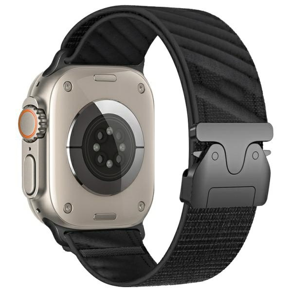 Beline pasek Apple Watch Oblique         42/44/45/49mm czarny/black