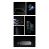 Baseus Magnetic Bracket powerbank z bezprzewodowym ładowaniem MagSafe 10000mAh 20W Overseas Edition biały (PPCX000202) + kabel USB Typ C Baseus Xiaobai Series 60W 0,5m