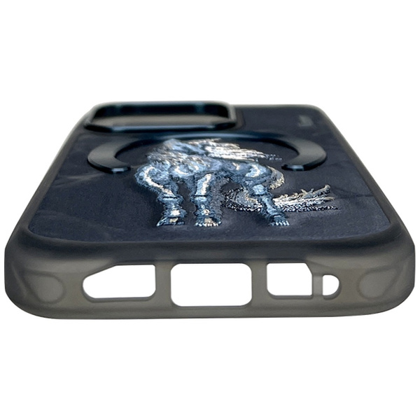 Etui Nimmy Magnetic Fantasy Animal       MagSafe do iPhone 16 Pro niebieski